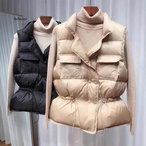 Женские пуховые жилеты Rebicoo China At AliExpress