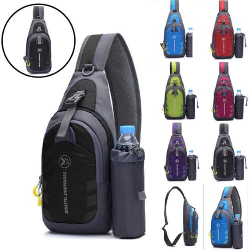 Fashion Men Women Handbag Sport Belt Waist Pack Pouch Shoulder Bag Water Bottle Holder Bag For Running Jogging Hiking