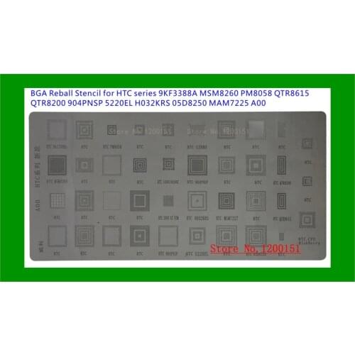 2pcs/lot BGA Reball Stencil for series 9KF3388A MSM8260 PM8058 QTR8615 QTR8200 904PNSP 5220EL H032KRS 05D8250 MAM7225 A00
