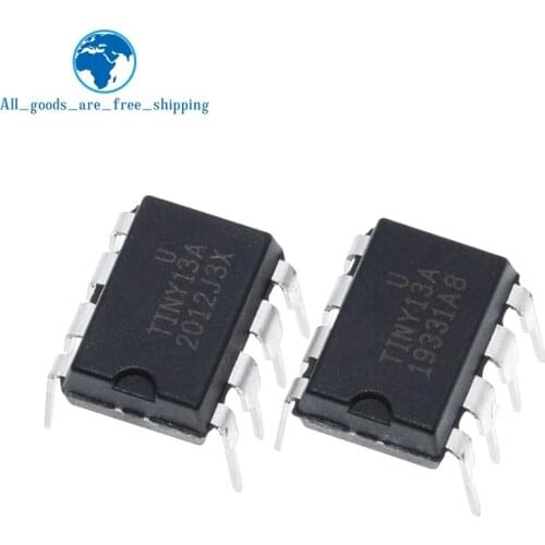 TZT 10pcs ATTINY13A-PU ATTINY13A ATMEL ATTINY13 13A-PU 8DIP IC