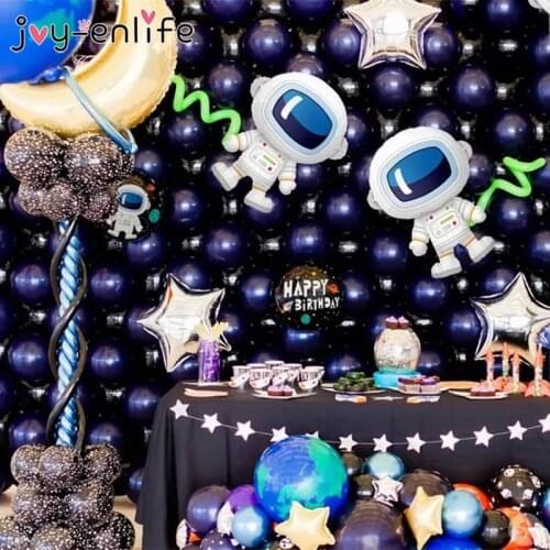 Solar System Star Party Decoration Universe Galaxy Outer Space Theme Balloon Kids Birthday Party Supplies Planet Decoration