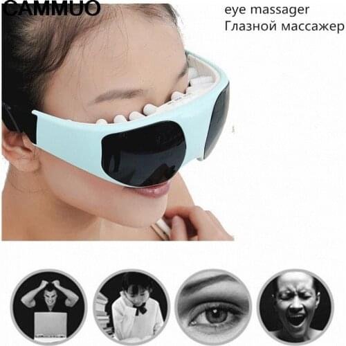 Protect Your Eyes Safe Relaxation Mask Migraine DC Electric Health Care Forehead Eye Massager Device Release Alleviate Fatigue