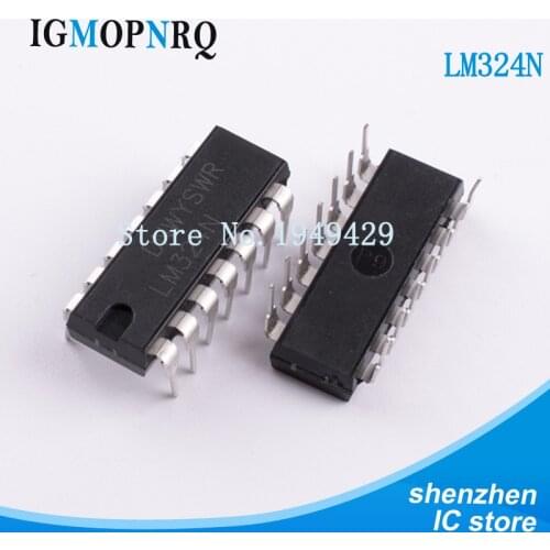 10pcs/lot LM324N LM324 DIP14 new