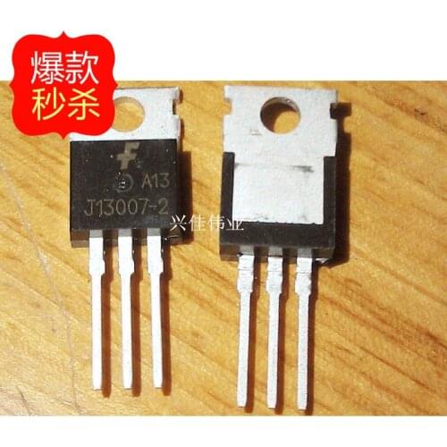 10PCS New FJP13007H2TU J13007-2 TO220 switching transistor