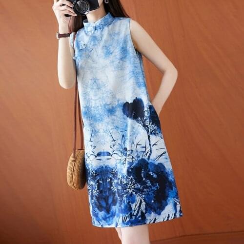 2020 Chinese Style Vintage Women Dress Cheongsam Dress Traditional Chinese Dress Qipao Chinese Cheongsam Oriental Dress 11347