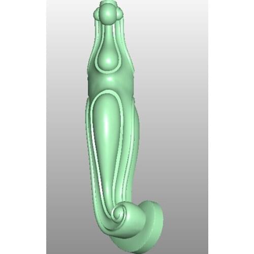 3D model STL format file for cnc router engraving furniture sofa cabinet chair leg pattern Artcam 635