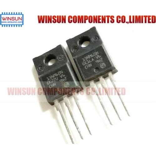 50pcs/lot 13NM60N 13N60 600V 13A new original MOSFET N-CH 600V 11A TO-220FP