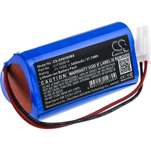 CS 3400mAh / 37.74Wh battery for Zondan Apollo N3 LI13S001A