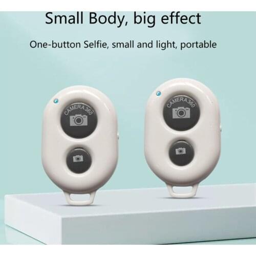 Wireless Camera Remote Control Self-Timer Bluetooth-compatible Remote Control Shutter Work with Most Smartphone & Tablet