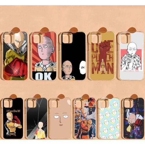 ONE PUNCH-MAN Phone Case for iPhone 8 7 6S Plus X 5S SE 2020 XR 11 12 mini pro XS MAX