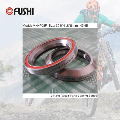 MH-P08F Bearing 30.6*41.8*8 mm 45/45 ( 1 PC ) Balls Bicycle Headset Repair Parts Ball Bearings