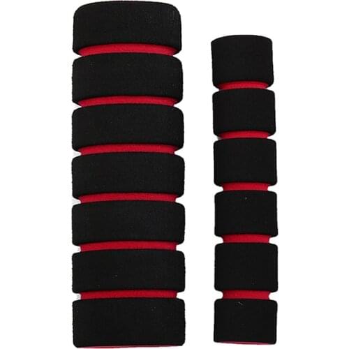 4pcs/set GUOMUZI Bike Racing Bicycle Motorcycle Handle Bar Foam Sponge Grip Cover Non-slip Soft Handlebar Bike Bar wholesale
