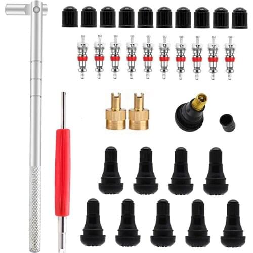 Removal Tool Tire Snap in Short Rubber Tire Valve Stem Tool Remover Fit for Old Tubeless Valve Stems