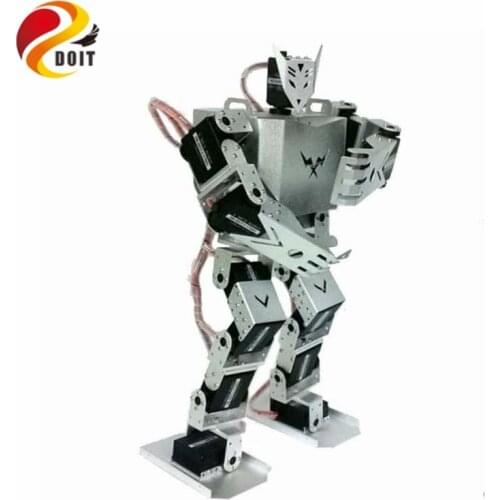 DOIT Humanoid Robot Biped Robotic with 17pcs Servos for DIY Robot Project