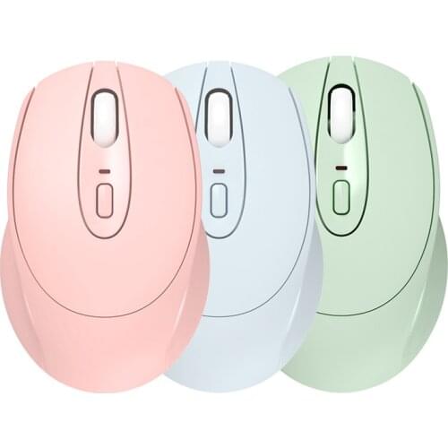2.4G Cute Wireless Mouse Rechargeable Mute Mouse USB Computer Peripheral Girl Office Mouse for Lenovo Apple Xiaomi Dell Notebook