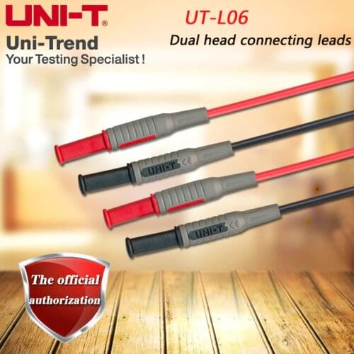 UNI-T UT-L06 double-headed cable 10A multi-use cable