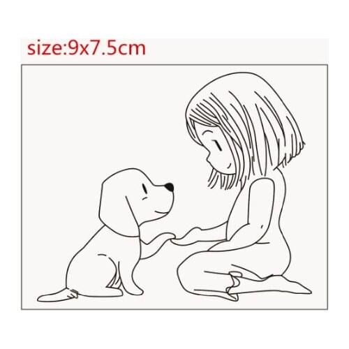 Transparent Silicone Rubber Stamp Sheet Cling Scrapbooking DIY Cute Pattern Photo Album PaperCard Decor Figure