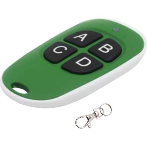 433MHZ Copy Remote Control Garage Door Durable Remote Control With Emission LED And Low Battery Indicator