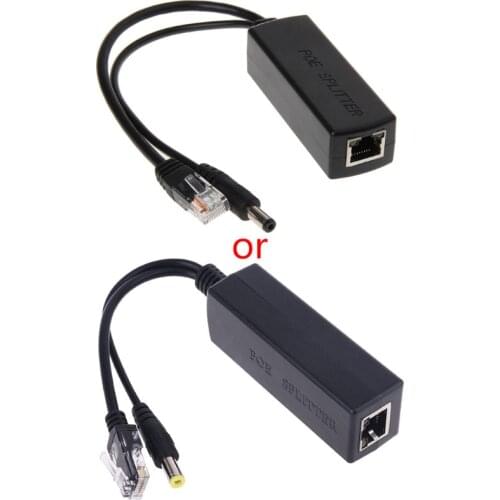 10/100M IEEE802.3at/af Power Over Ethernet PoE Splitter Adapter For IP Camera