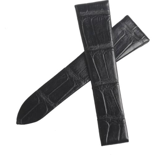 WENTULA watchbands for PIAGET LIMELIGHT G0A41198 G0A39193 G0A41189 alligator skin /crocodile grain strap