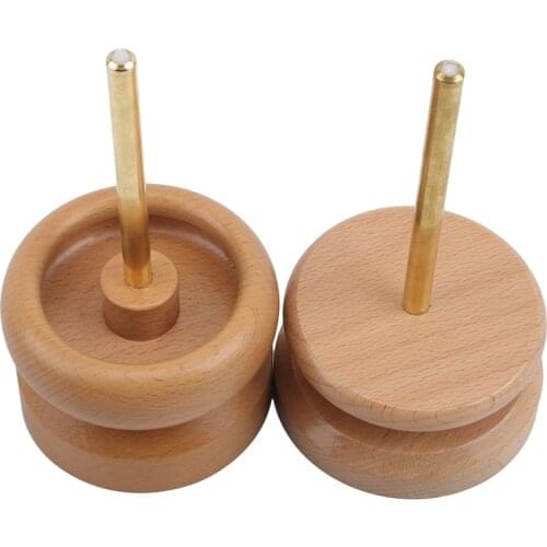 Manual Wooden Solid Wood DIY String Seed Beads Quickly Loader Bead Spinner Jewelry Making Tool New Arrivals