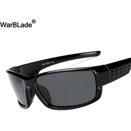 WarBLade Men Polarized Sunglasses Vintage Mirror Coating Driver Anti-glare Sun Glasses 100% UV400 Goggles Eyewears Gafas De Sol