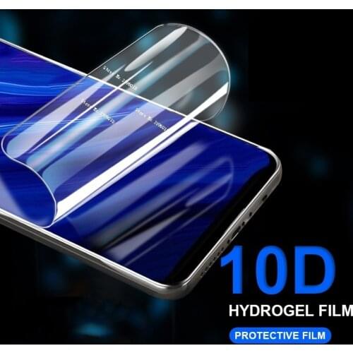 HD Full Cover Soft Screen Protector For Huawei Honor 8A 8C 8X 10 P Smart Y6 Y9 2019 P30 P20 Pro Lite 10D Hydrogel Film Not Glas