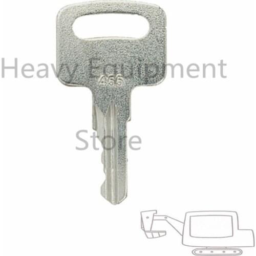 1PC 455 Ignition Key for Bobcat Genie Vermeer Skyjack Snorkel Upright Terex RONIS ELI80-0100