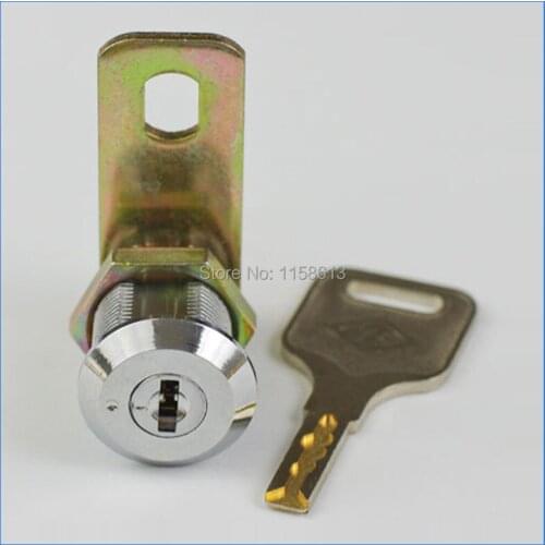 10 pieces 22mm high security anti-drill keyed alike zinc alloy cam lock locker lock