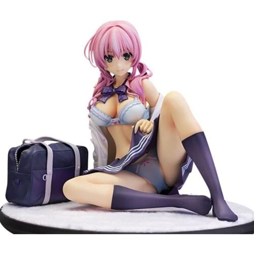 18CM SkyTube Comic A-Un Sari Utsugi Illustration by Kurehito Misaki Anime PVC Figure toy Model Toys Sexy Girl Collection Doll