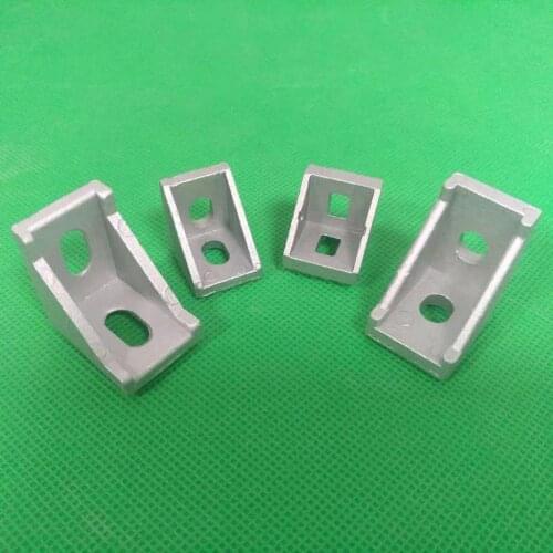 1818 Corner Bracket L Connector Bracket Corner Fitting Angle Aluminum For Profile 2020