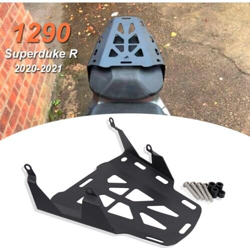 2020 2021 Motorcycle Black Seat Rack Cargo Rack Carrier Rear Luggage CNC aluminum For 1290 Superduke R