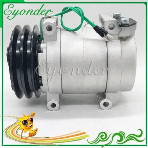 A/C Air Conditioning AC Compressor Cooling Pump for ISUZU truck NPR75 NPS75 05-08 SP15 24V 2A 132MM 740121