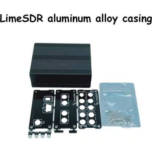Aluminum Enclosure Black Cover case shell USB common use for LimeSDR Lime SDR