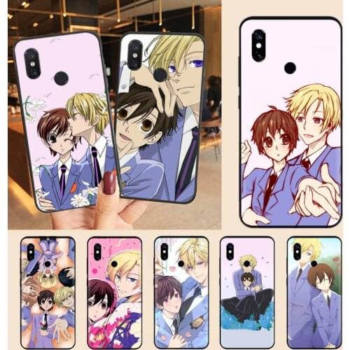 Ouran High School Host Club Phone Case For Xiaomi Redmi note 7 8 9 t max3 s 10 pro lite Luxury brand shell funda coque