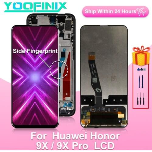For Huawei Honor 9X Display Touch Screen Digitizer Display Replacement Parts For Honor 9X Pro LCD Honor 9X Premium STK-LX1 LCD