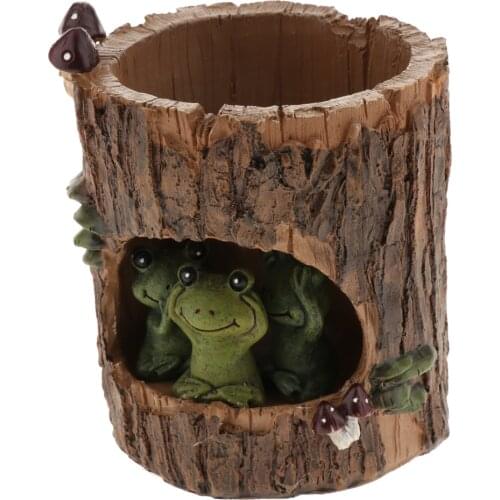 Succulent Plants Pots Flower Planters, Resin Decoration for Balcony Office Flowerpot Plant Pot Container Succulent Planter