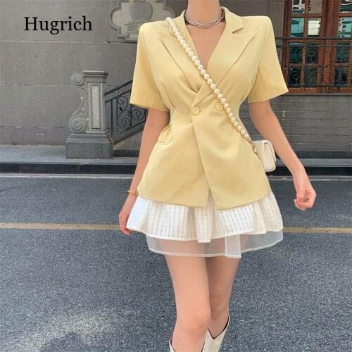 Hugrich Summer Skirt Suits