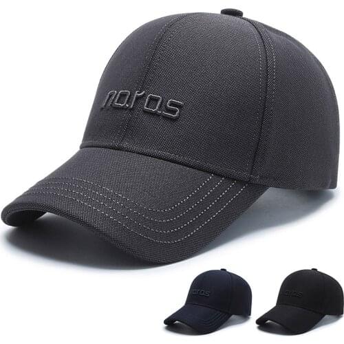 Cap mens baseball cap fashion versatile sun hat simple black autumn casual cap mens sun hat tide