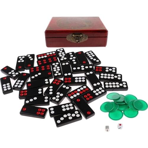 Chinese Pai Gow Paigow Tiles Set Casino Game Party Fun Toy for Entertainemnt