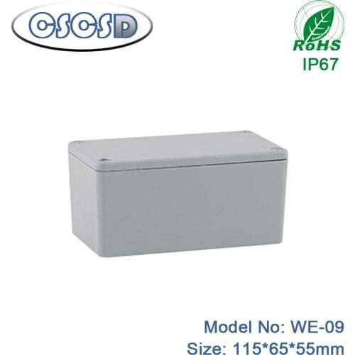 A pcs115*65*55mm CSCSD amplifier chassis diy aluminum die casting waterproof enclosure amplifier enclosure aluminium project box