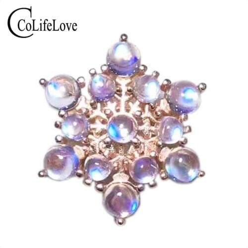 Fantastic moonstone pendant good brilliance natural moonstone necklace pendant solid 925 silver moonstone pendant for party