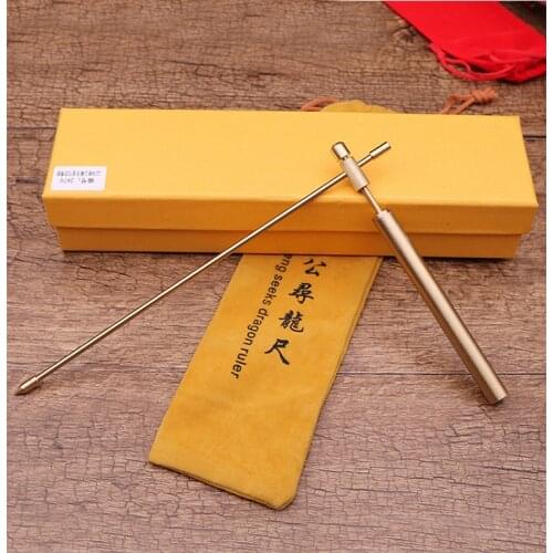 Copper Ghost Hunting Dowsing Divining Rods Detector Water Witching Lost Objects Material Brass Dragon Finder