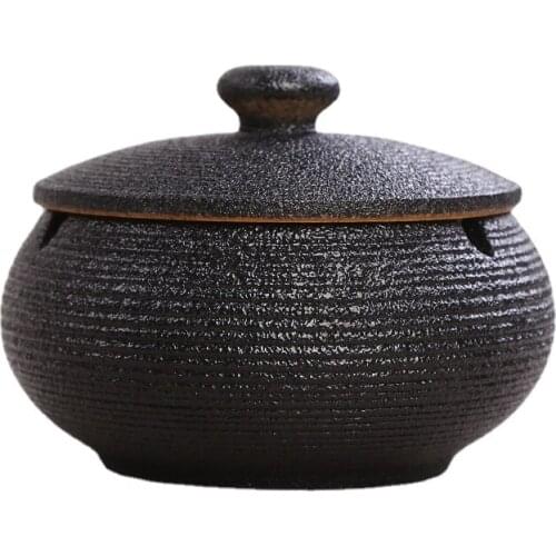 Fashion ceramic glass ashtray hotel home living room office room KTV ashtray 3