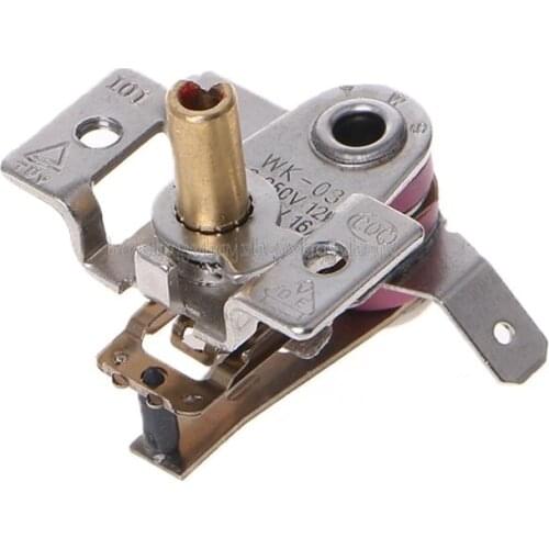 AC 250V 16A Adjustable 90 Celsius Temperature Switch Bimetallic Heating Thermostat KDT-200 High Quality Je21 19 Dropship