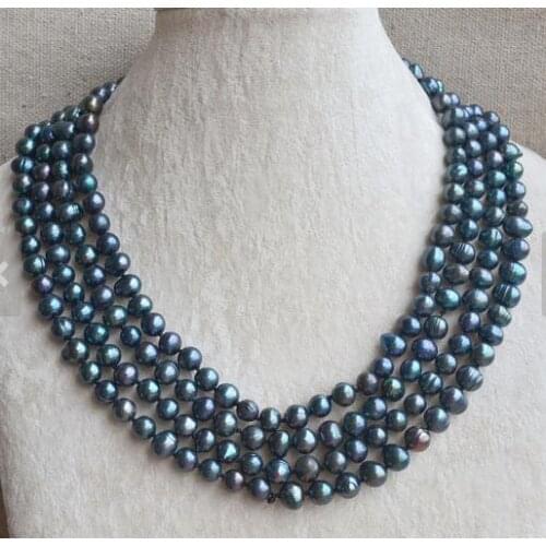 Unique Pearls jewellery Store Long Pearl Necklace Peacock Freshwater Pearl Necklace Charming Girl Birthday Gift Jewelry