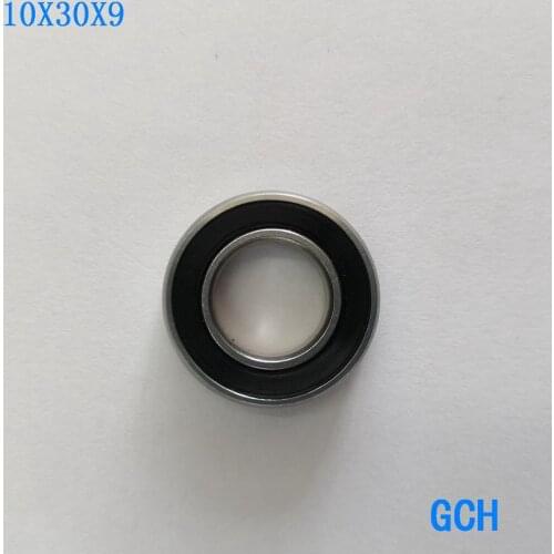 1PC 10X30X9mm S6200 2RS CB ABEC5 Stainless Steel Hybrid Hub Bearing By GCH