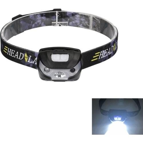 Mini Infrared Sensor LED HeadLamp Body Motion LED Bicycle Head Light Lamp Outdoor Camping Flashlight With USB Rechargeable