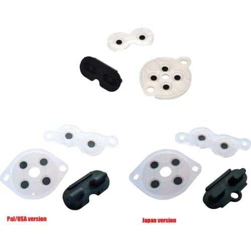 100 set JP/EU/US Version Rubber Conductive Buttons for D-Pad Pads Repair For Nintendo NES/FC Controller