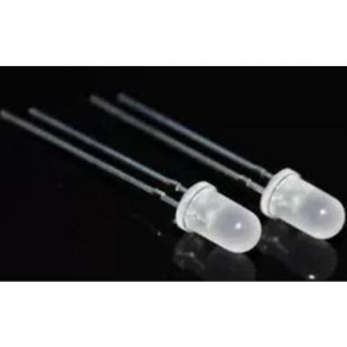 20pcs, 5mm Diffused RGB Rainbow Slow Flashing Flash Red Green Blue LED Leds